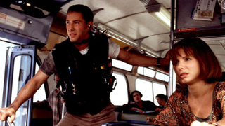 It’s “<i>Die Hard </i>on a bus that can’t slow down”